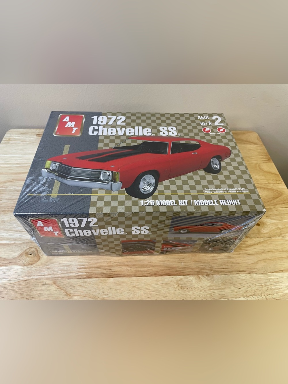AMT ERTL 1972 Chevelle SS Street Customs 1:25 Model Kit #31548 Sealed